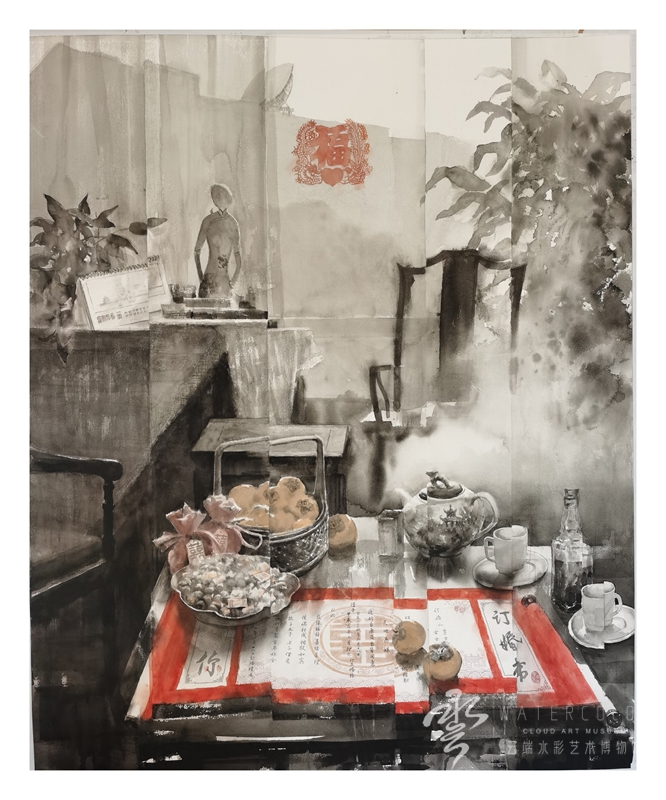 窦世强 《爱在春天》 160*120cm